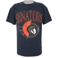 NHL (The Game) - Ottawa Senators Big Logo T-Shirt 1990s X-Large Vintage Retro Hockey