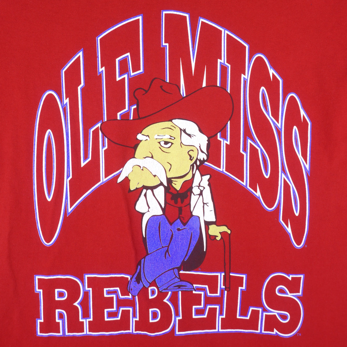 NCAA (TSI) - Mississippi Ole Miss Rebels T-Shirt 1990s X-Large Vintage Retro College