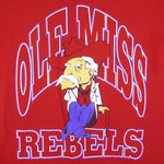 NCAA (TSI) - Mississippi Ole Miss Rebels T-Shirt 1990s X-Large Vintage Retro College