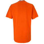 NFL (Logo7) - Orange Miami Dolphins T-Shirt 1993 X-Large Vintage Retro Football