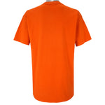 NFL (Logo7) - Orange Miami Dolphins T-Shirt 1993 X-Large Vintage Retro Football