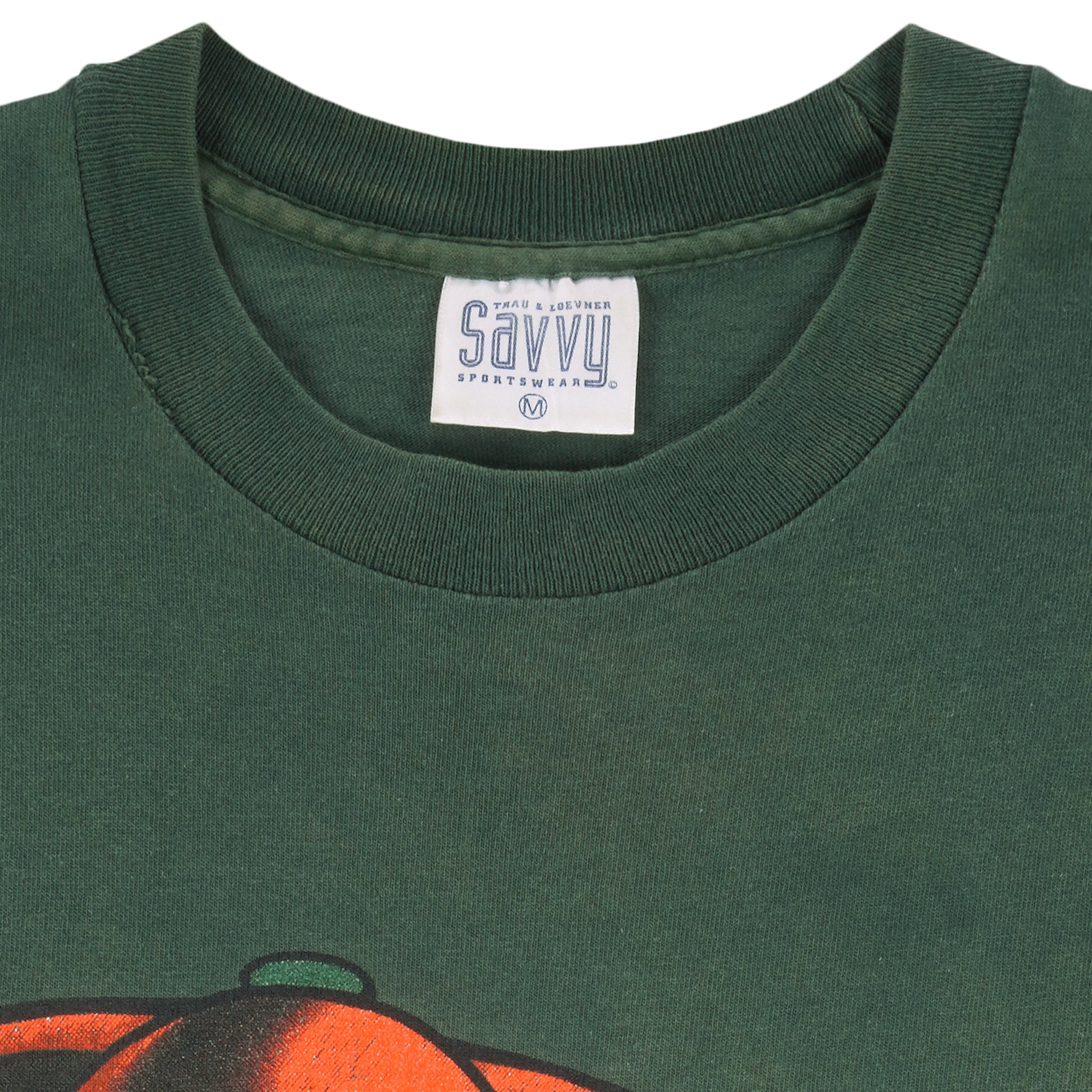 NCAA (Savvy) - Miami Hurricanes T-Shirt 1990s Medium Vintage Retro College