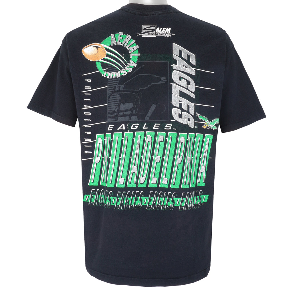 NFL (Salem) - Philadelphia Eagles Animal T-Shirt 1992 X-Large Vintage Retro Football