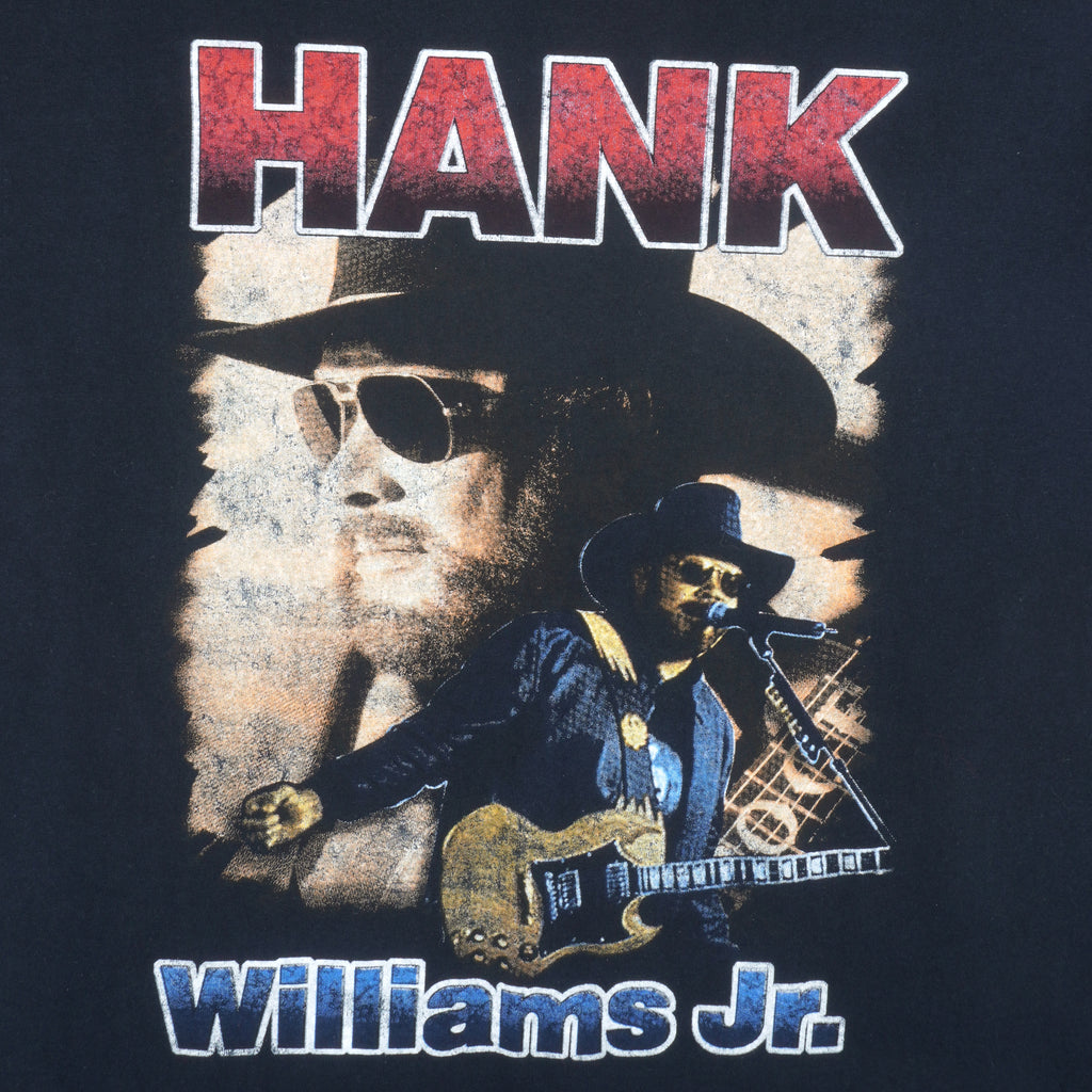 Vintage - Hank Williams Jr. T-Shirt 2004 XX-Large Vintage Retro