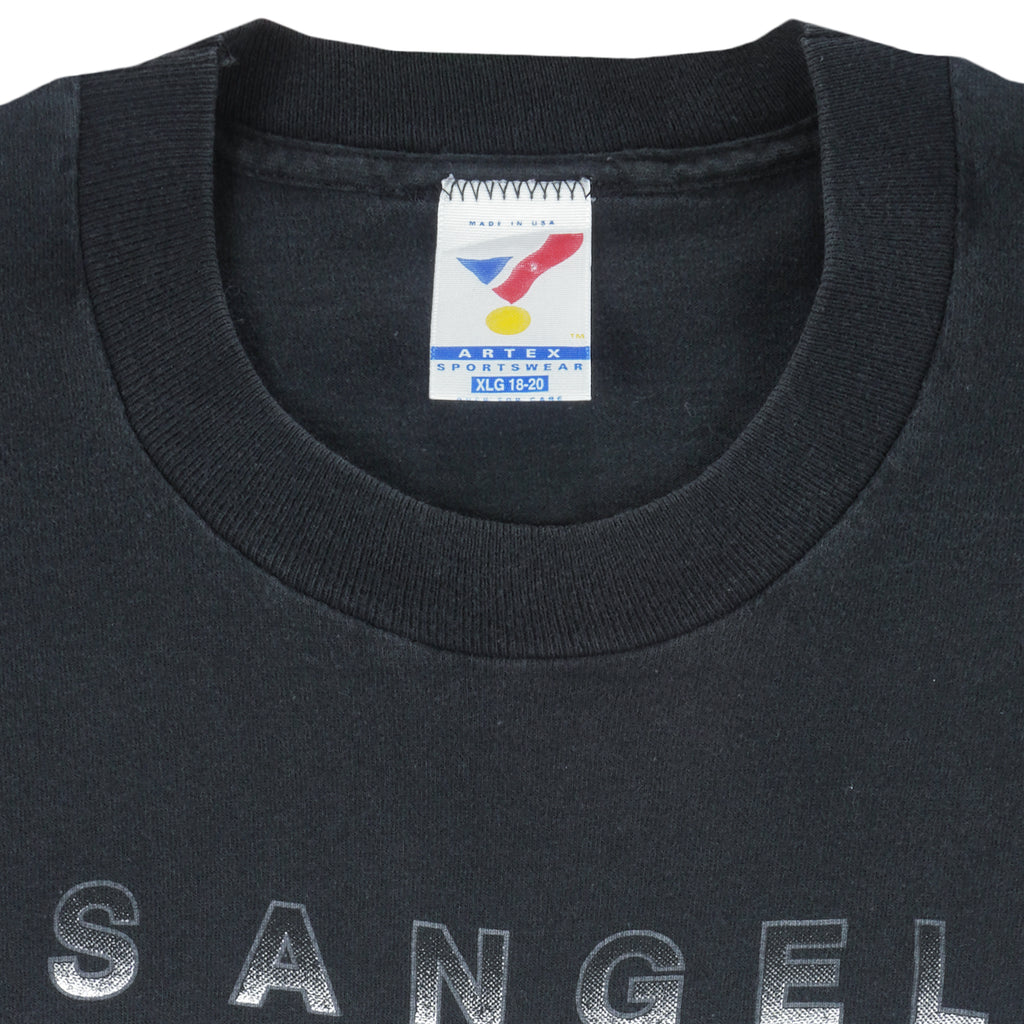 NHL (Artex)- Los Angeles Kings T-Shirt 1990s X-Large Youth Vintage Retro Hockey