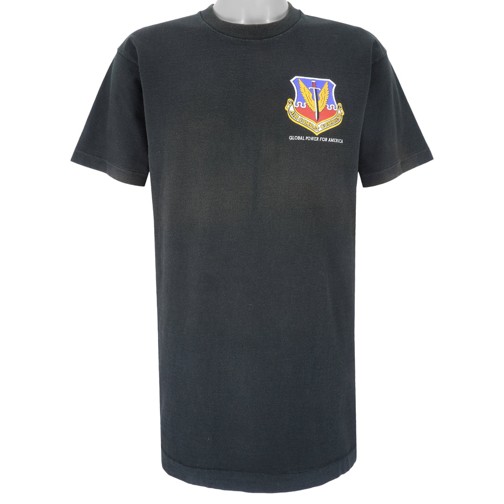 Vintage - Air Combat Command T-Shirt 1990s Large Vintage Retro