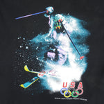 Vintage - Olympics Ski Team U.S.A. T-Shirt 1990s Large Vintage Retro