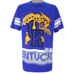 NCAA (Salem) - Kentucky Wildcats All Over Print Fan Jersey T-Shirt 1990s X-Large