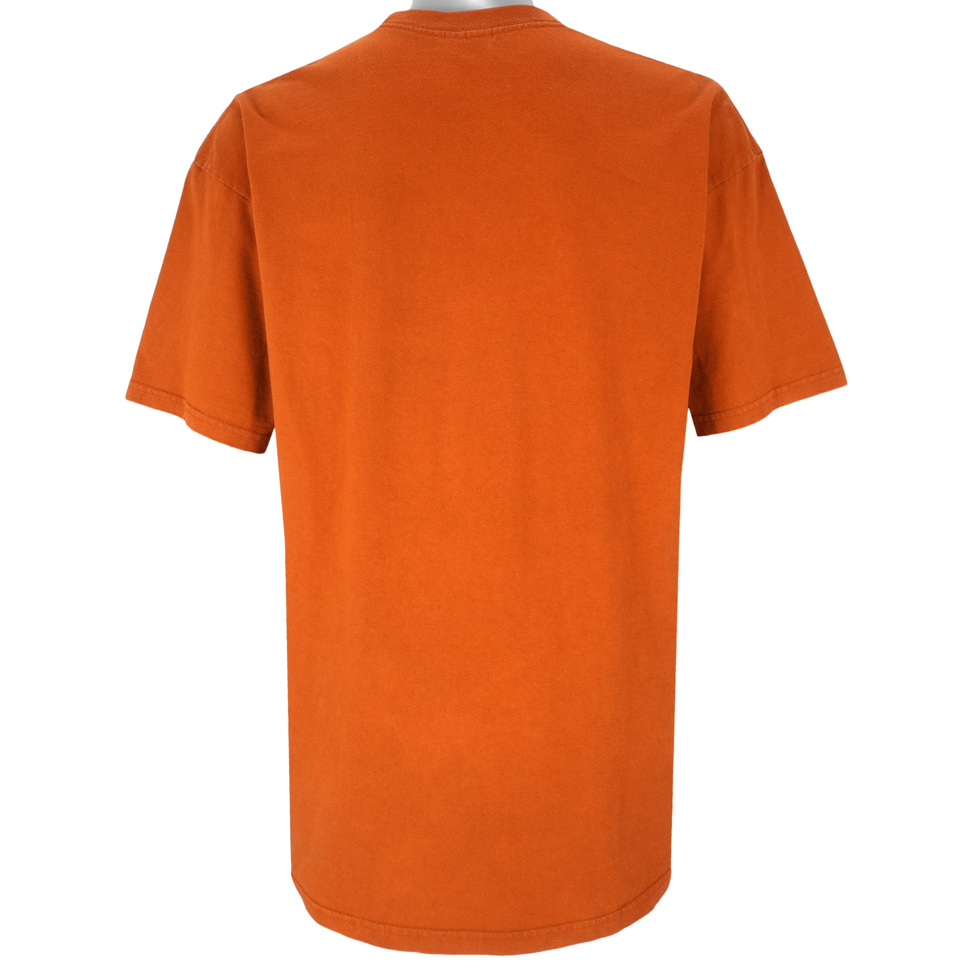 Jordan - Orange Big Logo T-Shirt 1990s X-Large Vintage Retro