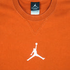 Jordan - Orange Big Logo T-Shirt 1990s X-Large Vintage Retro