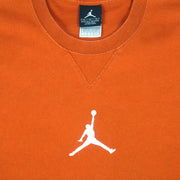 Jordan - Orange Big Logo T-Shirt 1990s X-Large Vintage Retro