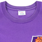 Champion - Phoenix Suns Embroidered T-Shirt 1990s Large Vintage Retro Basketball