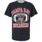 Champion - Tampa Bay Buccaneers Big Logo T-Shirt 1996 Large Vintage Retro Football