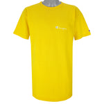 Champion - Yellow Classic T-Shirt 1990s X-Large