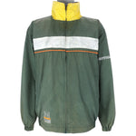 Nautica - Green Zip-Up Jacket 1990s X-Large Vintage Retro