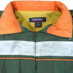 Nautica - Green Zip-Up Jacket 1990s X-Large Vintage Retro