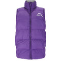 Kappa - Purple Zip-Up Vest 1990s Medium Vintage Retro