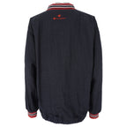 Champion - Black Embroidered Pullover 1990s X-Large Vintage Retro