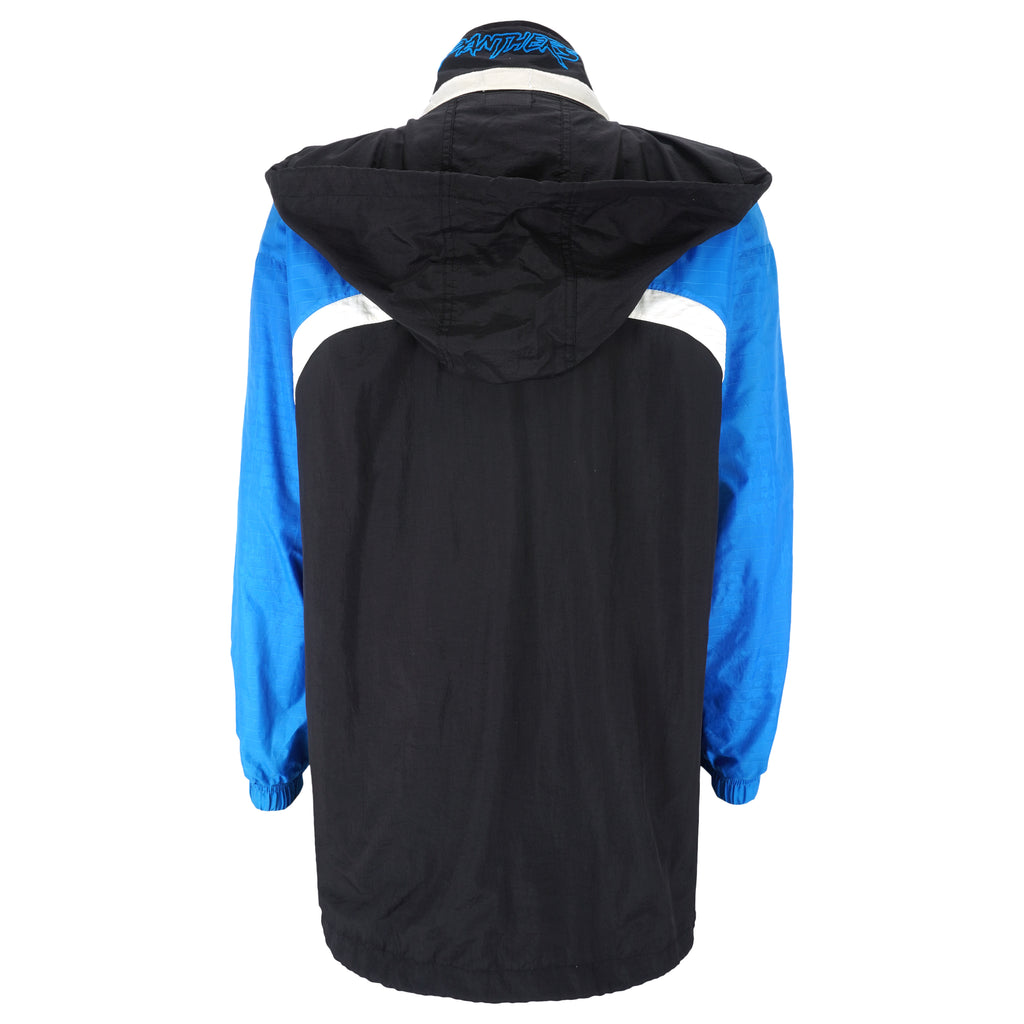 Starter - Carolina Panthers Hooded Windbreaker 1990s X-Large Vintage Retro Football