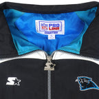 Starter - Carolina Panthers Hooded Windbreaker 1990s X-Large Vintage Retro Football