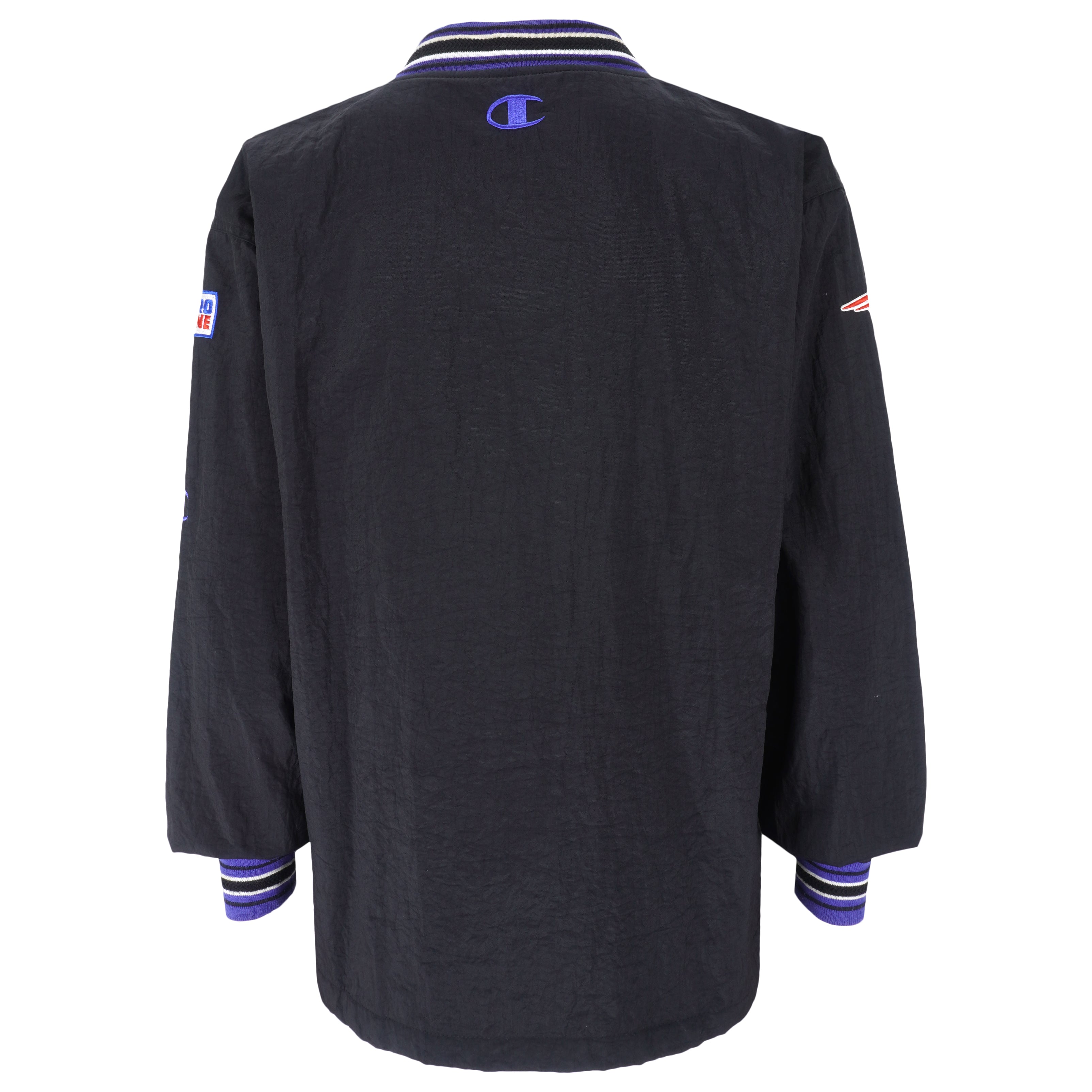 Champion - New England Patriots Pullover Windbreaker 1990s Medium