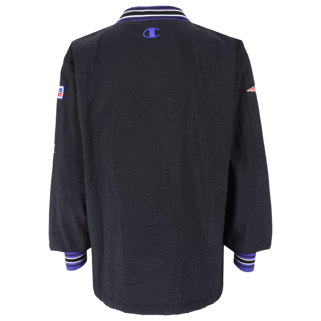 Champion - New England Patriots Pullover Windbreaker 1990s Medium