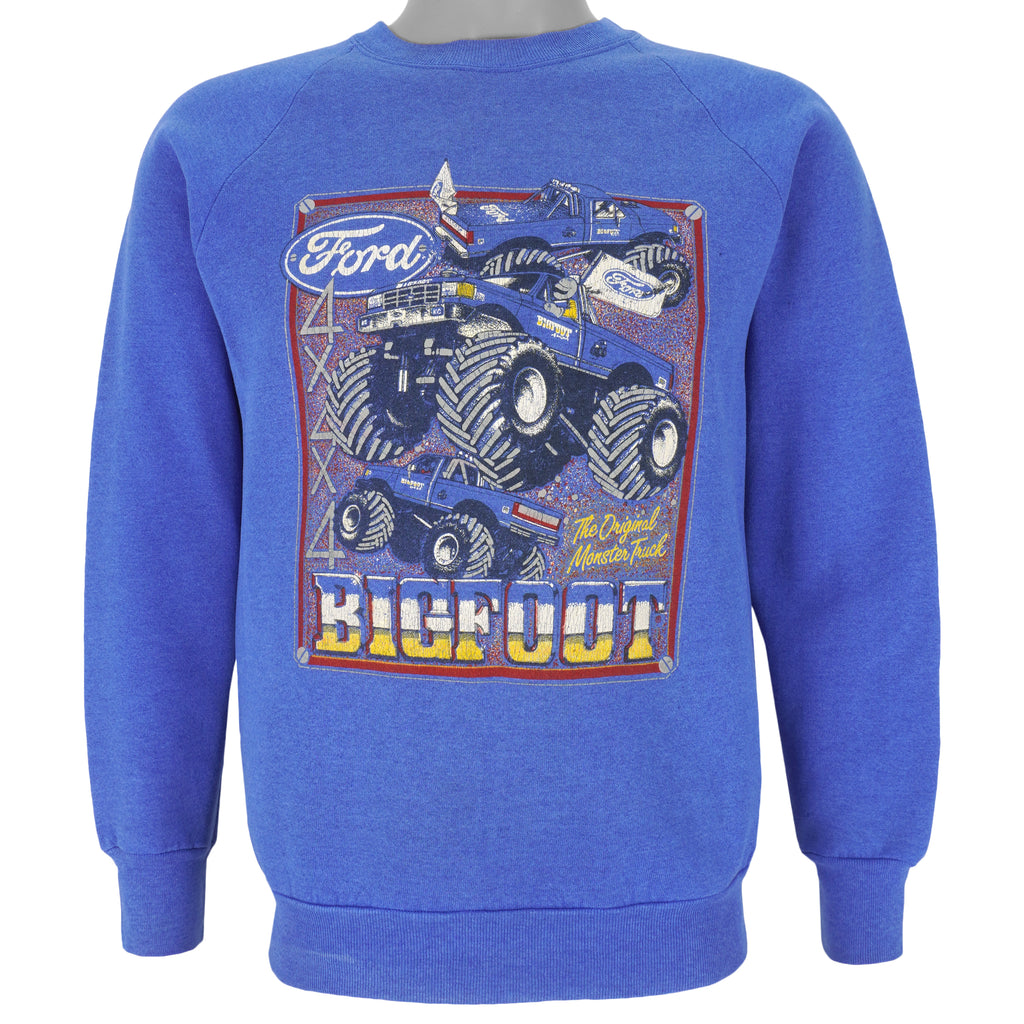 Vintage - Ford Big Foot Crew Neck Sweatshirt 1990s Medium Vintage Retro