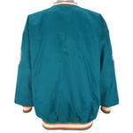 Starter - Miami Dolphins Pullover Windbreaker 1990s Large Vintage Retro Football