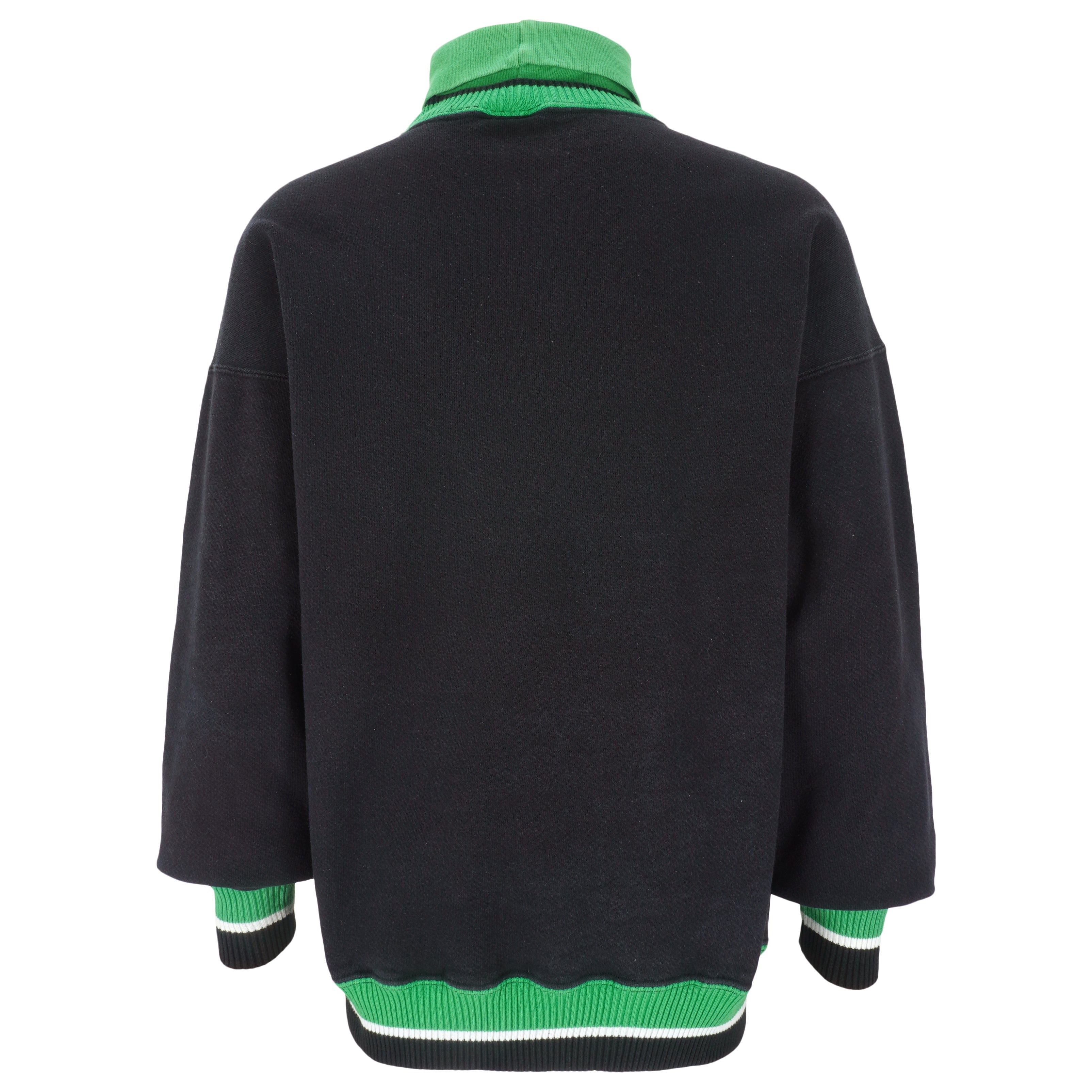 NFL - Philadelphia Eagles Embroidered Turtleneck Sweatshirt 1990s Large Vintage Retro Football