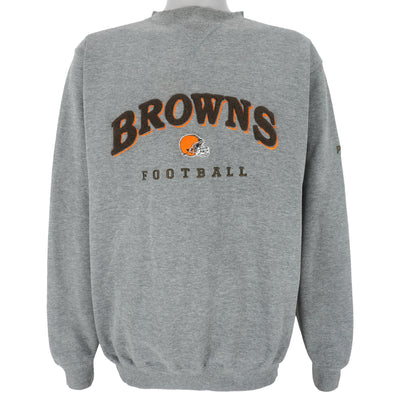 Puma - Cleveland Browns Crew Neck Sweatshirt 1990s Large