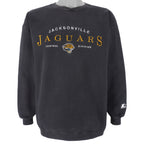 Starter - Jacksonville Jaguars Crew Neck Sweatshirt 1990s Medium Vintage Retro Football