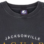 Starter - Jacksonville Jaguars Crew Neck Sweatshirt 1990s Medium Vintage Retro Football