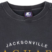 Starter - Jacksonville Jaguars Crew Neck Sweatshirt 1990s Medium Vintage Retro Football