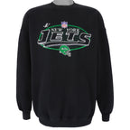 NFL (Pro Line) - New York Jets Crew Neck Sweatshirt 1990s Large Vintage Retro Football