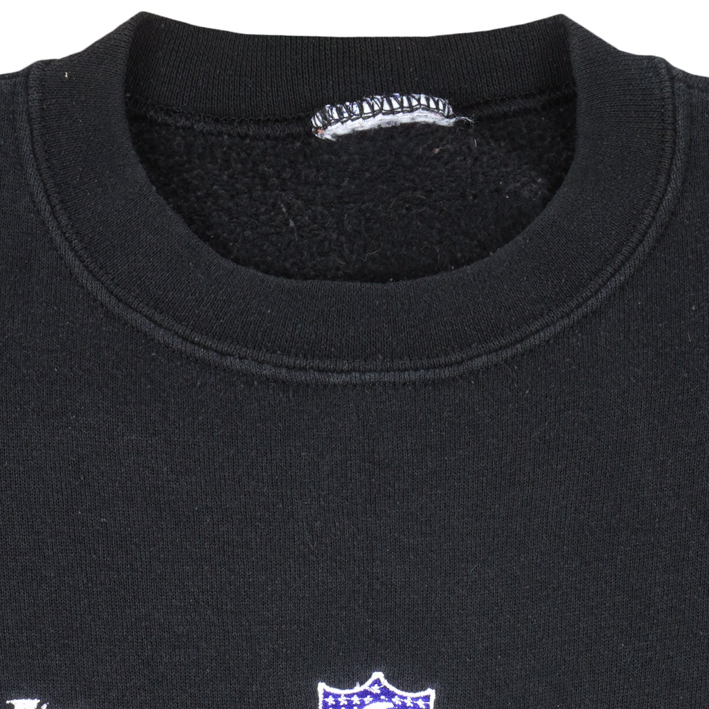 NFL (Pro Line) - New York Jets Crew Neck Sweatshirt 1990s Large Vintage Retro Football
