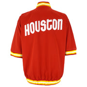 NBA (Spalding) - Houston Rockets Warm Up Jersey 1990s Medium Vintage Retro Basketball