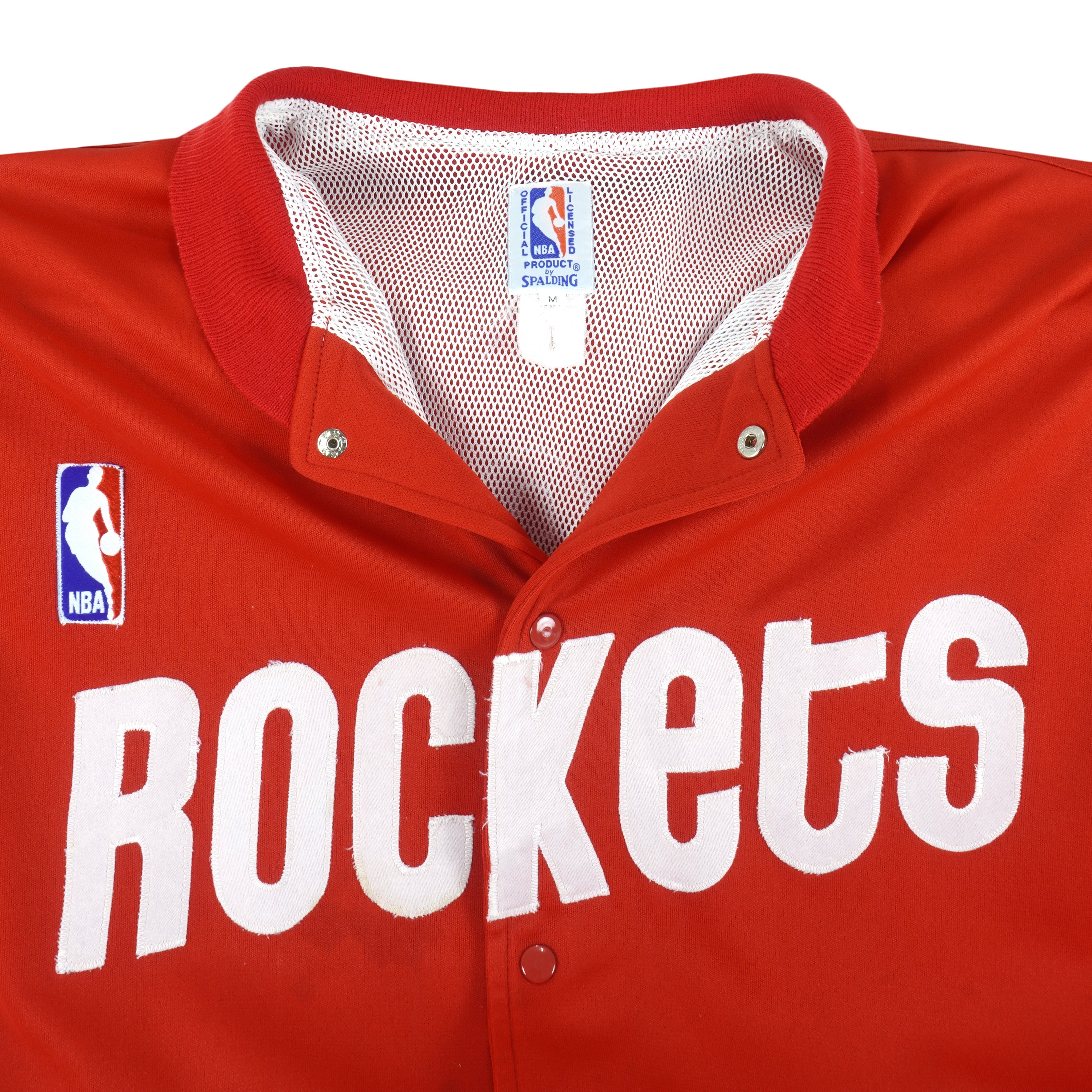 Vintage NBA (Spalding) - Houston Rockets Warm Up Jersey 1990s Medium –  Vintage Club Clothing