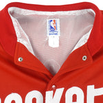 NBA (Spalding) - Houston Rockets Warm Up Jersey 1990s Medium Vintage Retro Basketball