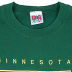 NHL (USA Sport Club) - Minnesota Wild Embroidered Sweatshirt 2000s X-Large Vintage Retro Hockey