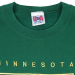 NHL (USA Sport Club) - Minnesota Wild Embroidered Sweatshirt 2000s X-Large Vintage Retro Hockey