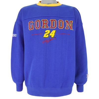 NASCAR (Nutmeg) - Jeff Gordon 24 Crew Neck Sweatshirt 1990s X-Large