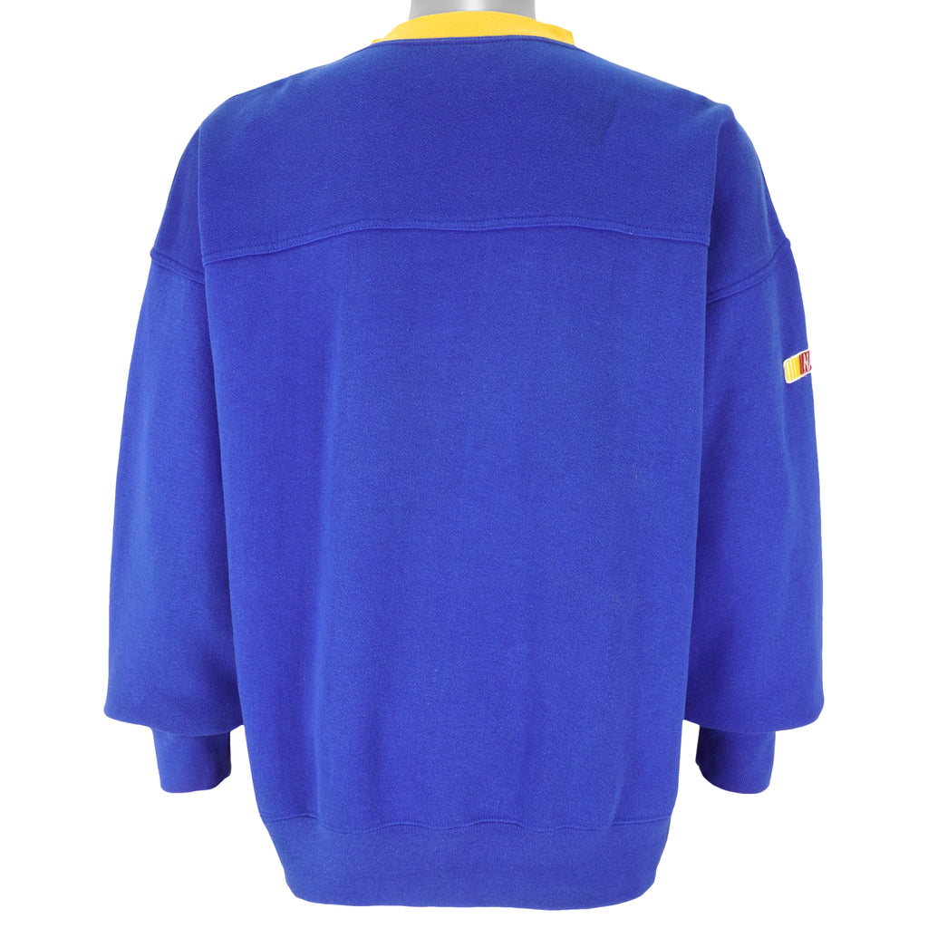 NASCAR (Nutmeg) - Jeff Gordon DuPont Crew Neck Sweatshirt 1990s X-Large Vintage Retro