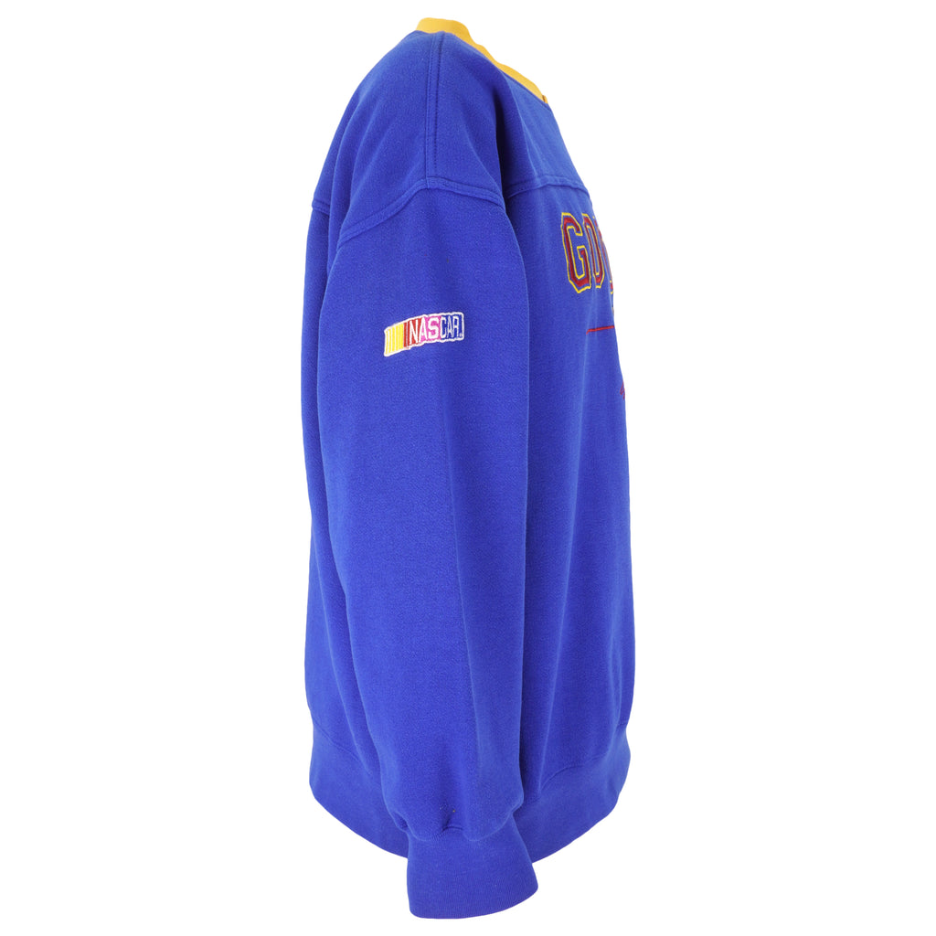 NASCAR (Nutmeg) - Jeff Gordon DuPont Crew Neck Sweatshirt 1990s X-Large Vintage Retro