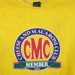 Vintage - Kraft Cheese and Macaroni Club Sweatshirt 1990s X-Large Vintage Retro