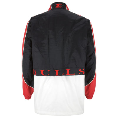 Starter - Chicago Bulls Embroidered Zip-Up Windbreaker 1990s Large