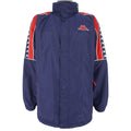 Kappa - Blue Button-Up Jacket 1990s Large Vintage Retro