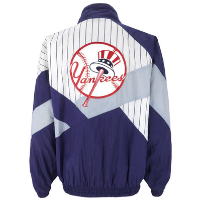 MLB (Apex One) - New York Yankees Pinstripe Windbreaker 1990s Large