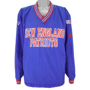 Champion - New England Patriots Pullover Windbreaker 1990s Large Vintage Retro Football