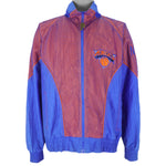NBA (Pro Player) - New York Knicks Tide Zip-Up Windbreaker 1990s Large Vintage Retro Basketball