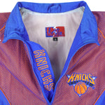 NBA (Pro Player) - New York Knicks Tide Zip-Up Windbreaker 1990s Large Vintage Retro Basketball